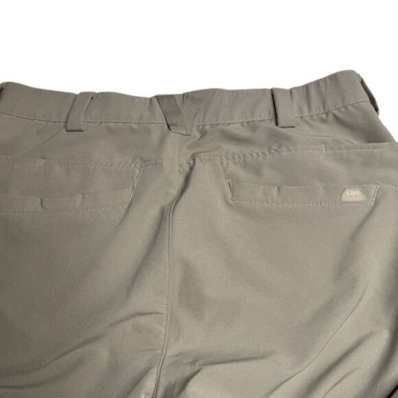 5.11+ Men's Tactical Straight-Leg Casual Pants Stone Khaki Size 34x34 - Picture 3 of 5